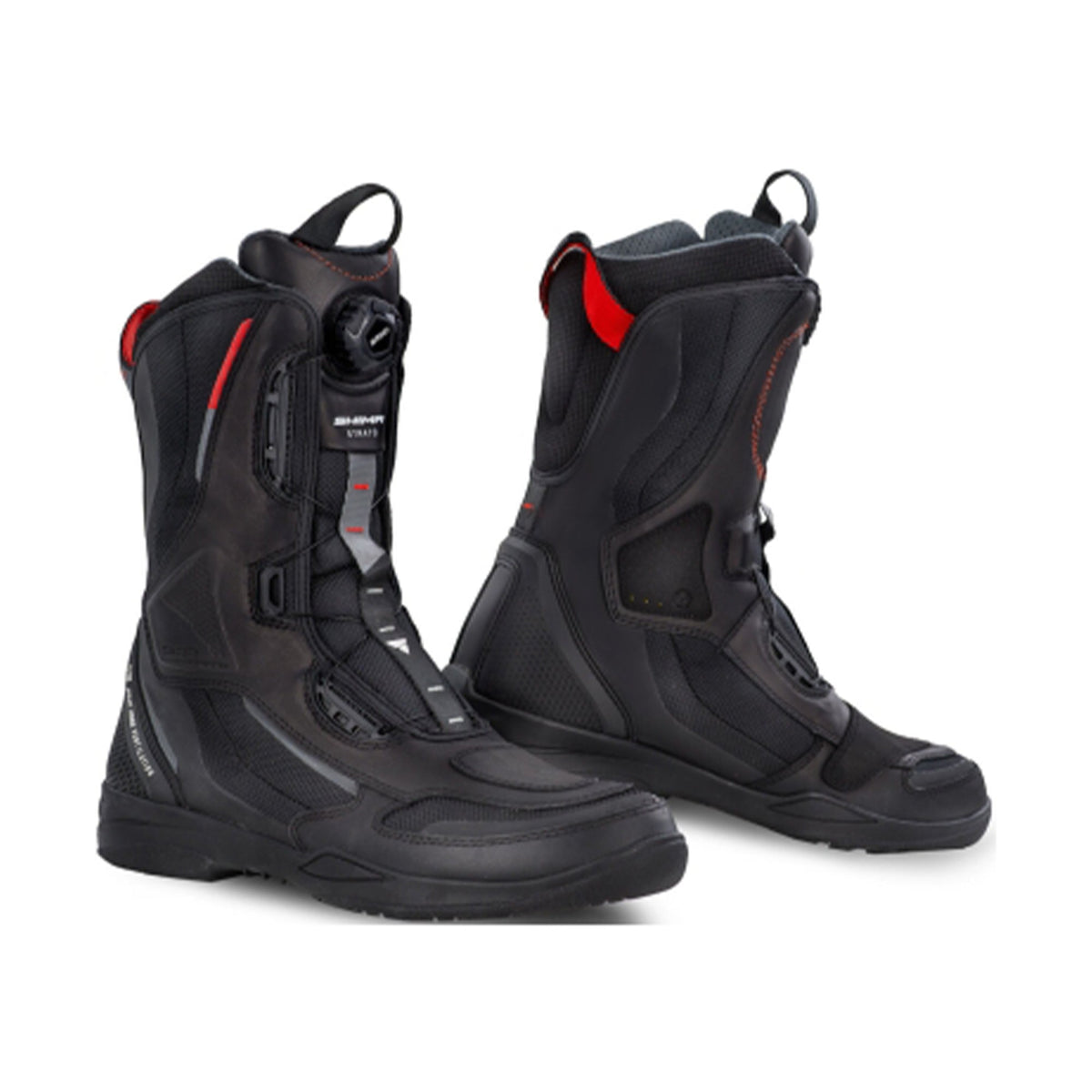 SHIMA STRATO MEN BOOTS NEGRO ROJO - SECURTEX MOTOR S.L (t/a MaximoMoto)