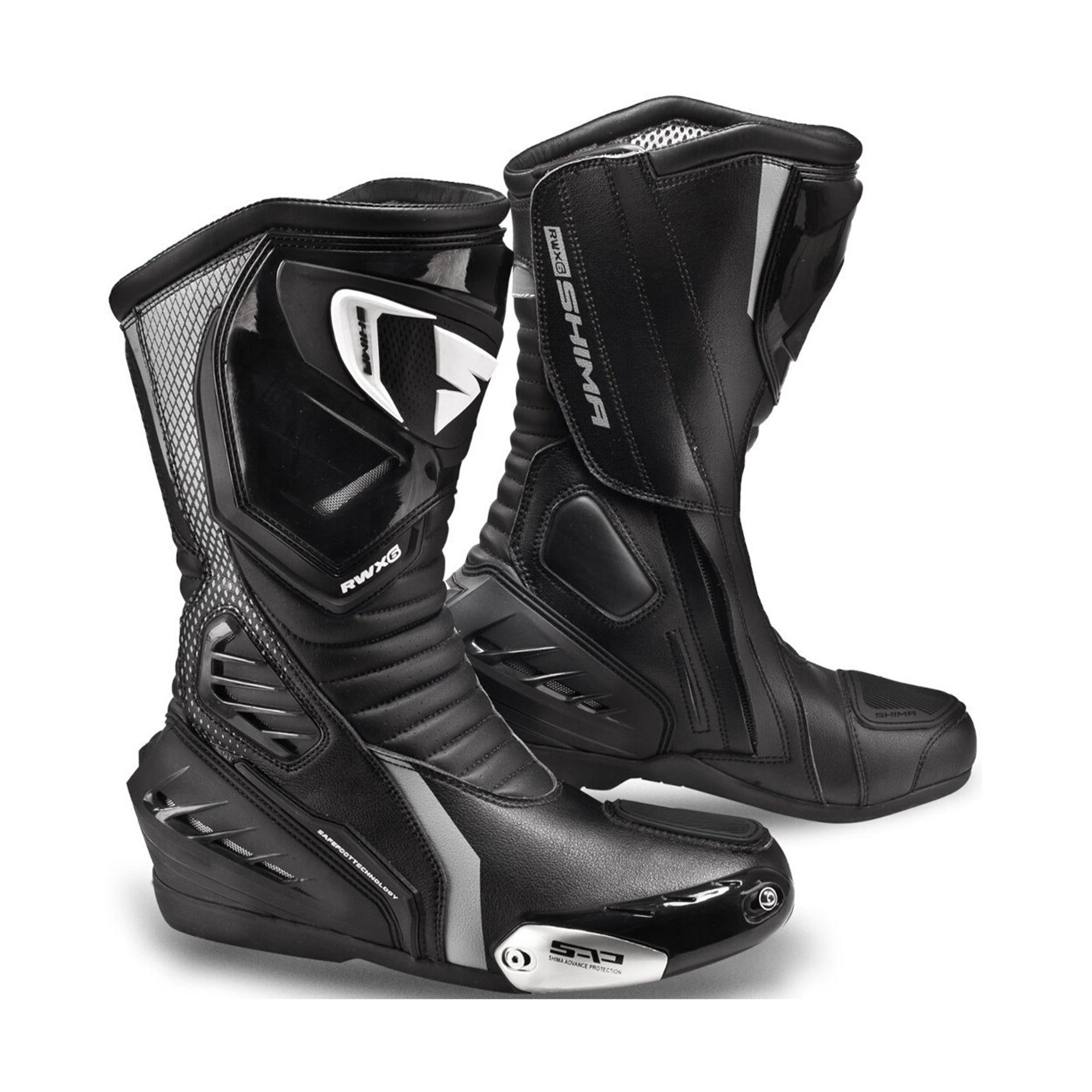 SHIMA RWX-6 LADY  BOOTS BLACK - SECURTEX MOTOR S.L (t/a MaximoMoto)