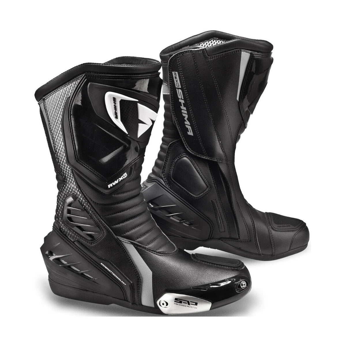 SHIMA RWX-6 LADY  BOOTS BLACK - SECURTEX MOTOR S.L (t/a MaximoMoto)