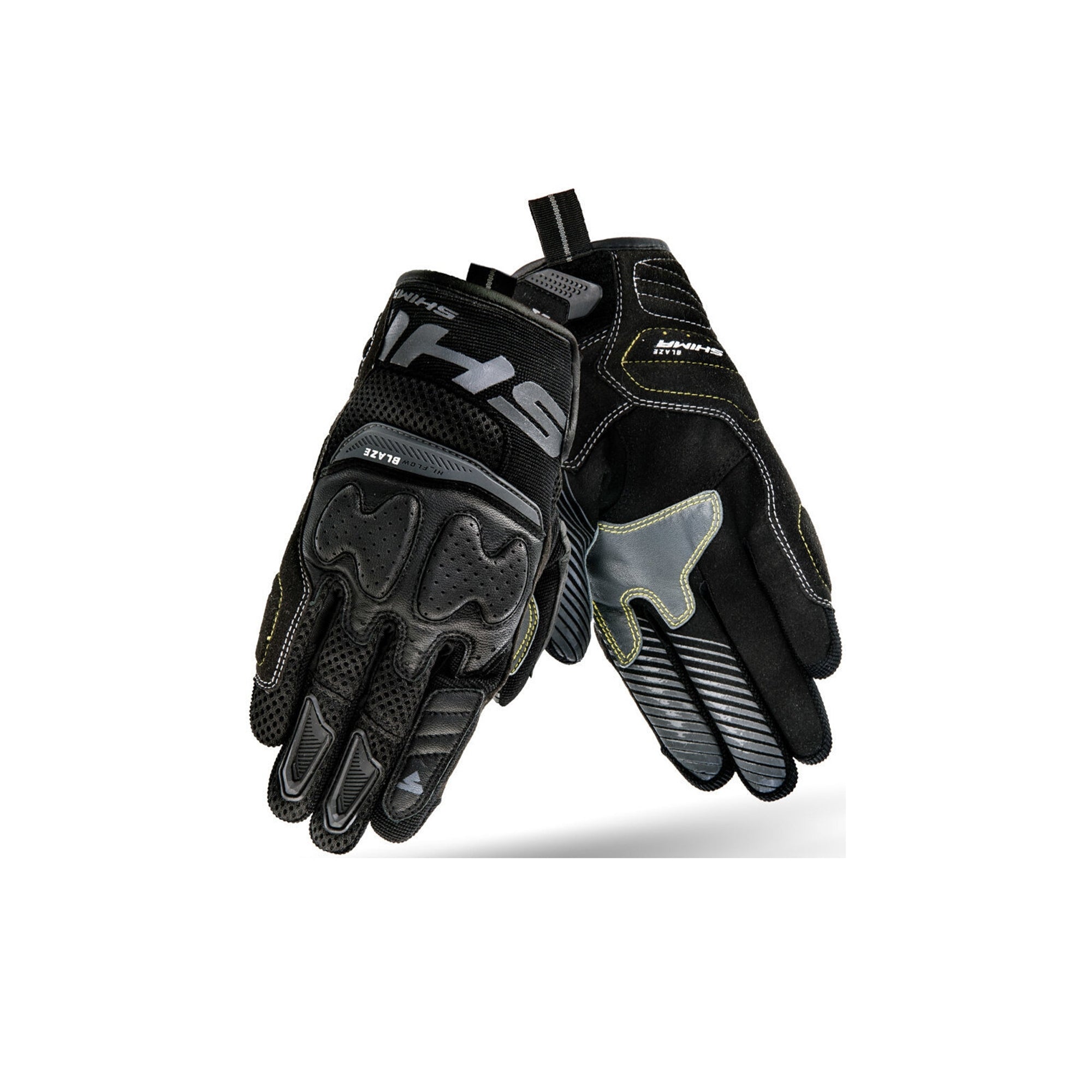 SHIMA BLAZE MEN GUANTES BLACK - SECURTEX MOTOR S.L (t/a MaximoMoto)