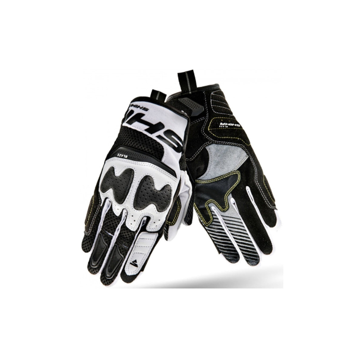 SHIMA BLAZE MEN GUANTES WHITE - SECURTEX MOTOR S.L (t/a MaximoMoto)