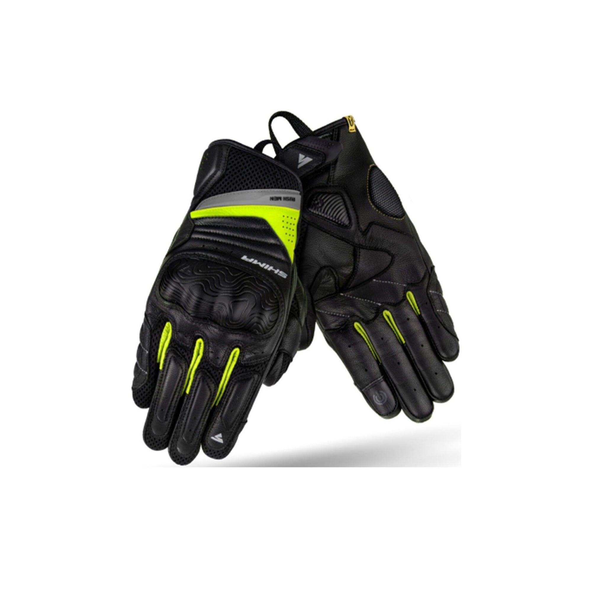 SHIMA RUSH MEN GUANTES FLUO - SECURTEX MOTOR S.L (t/a MaximoMoto)