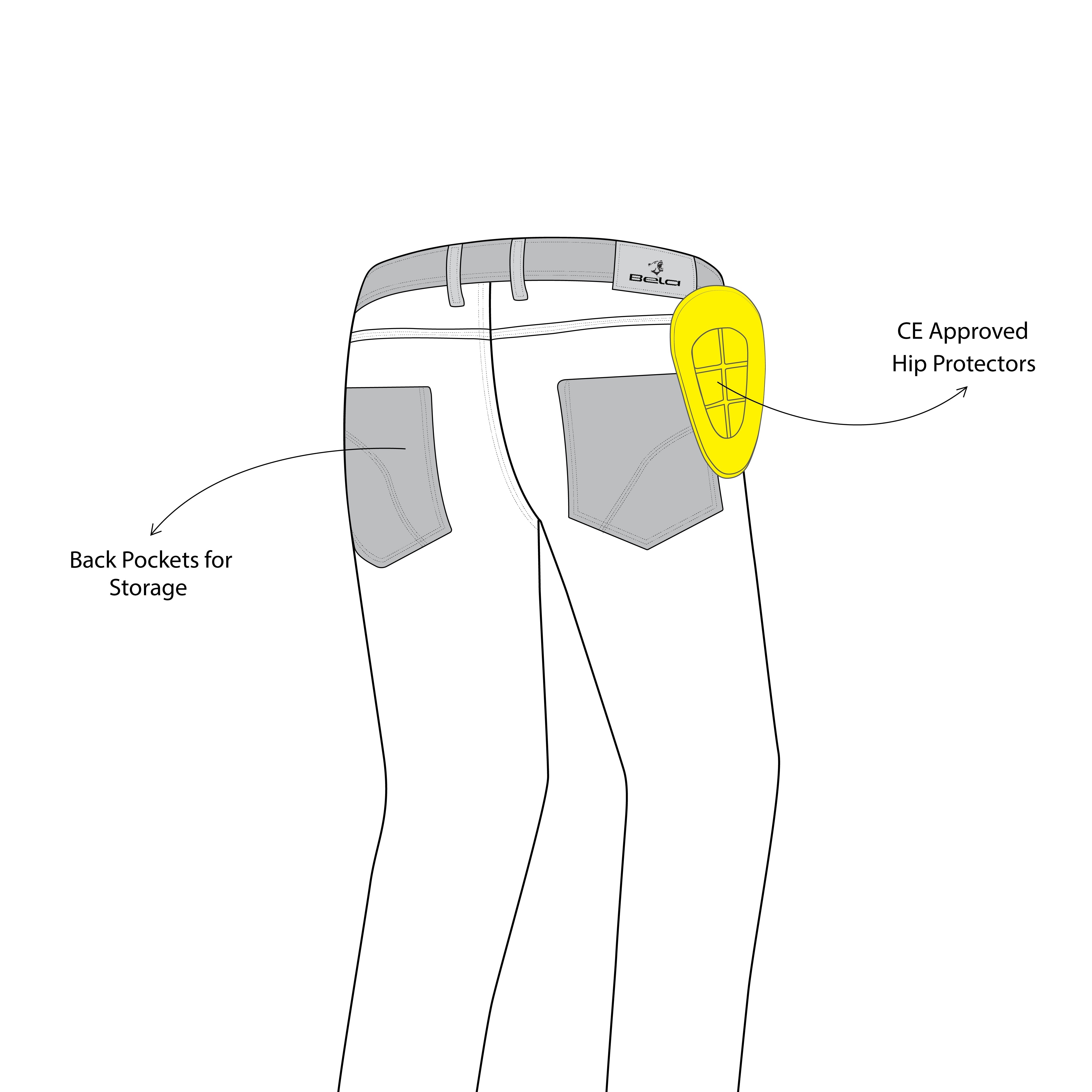 BELA - Pantalón Vaquero Tough Rider Vintage - SECURTEX MOTOR S.L (t/a MaximoMoto)
