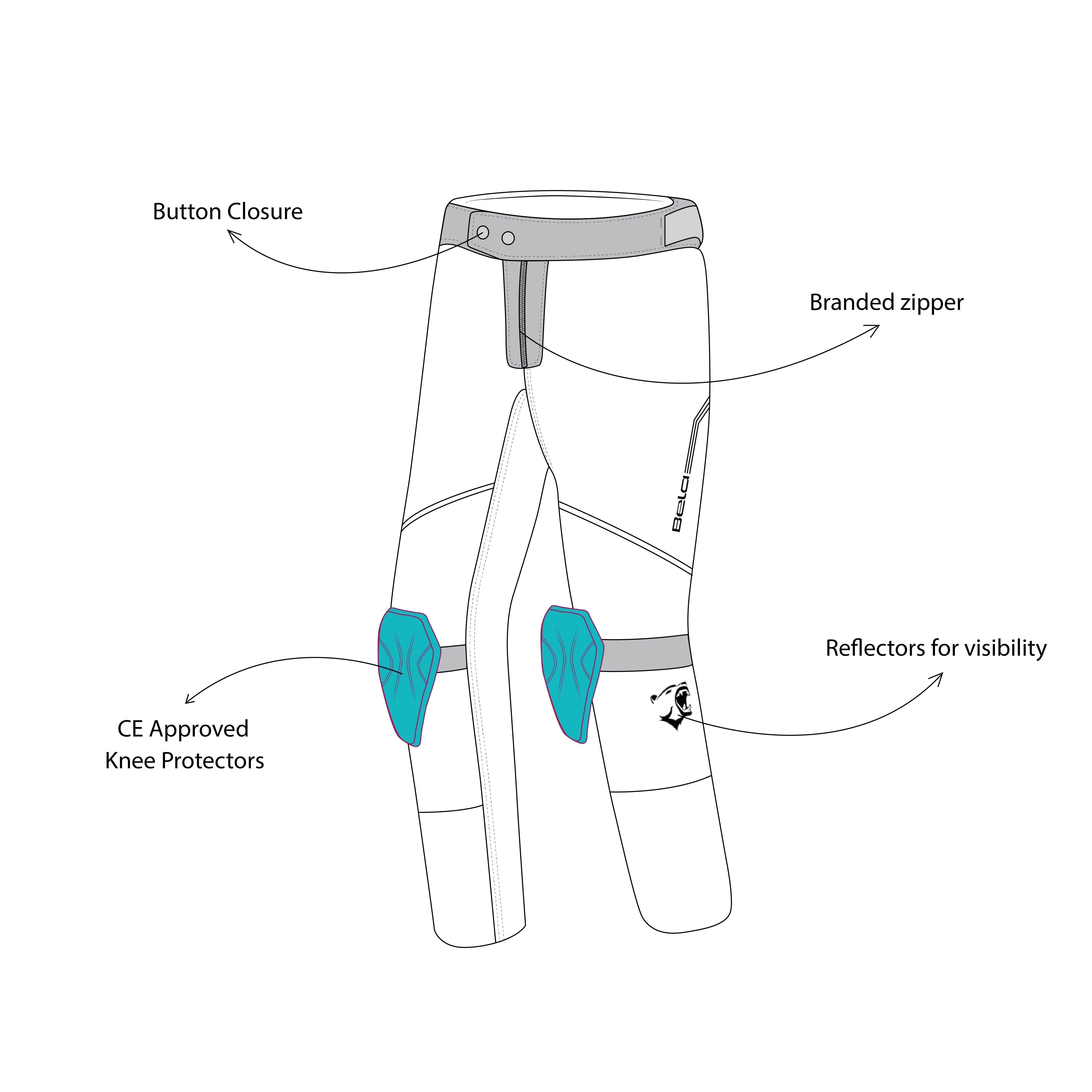 BELA - Pantalón Textil Tour to Snow Negro - SECURTEX MOTOR S.L (t/a MaximoMoto)