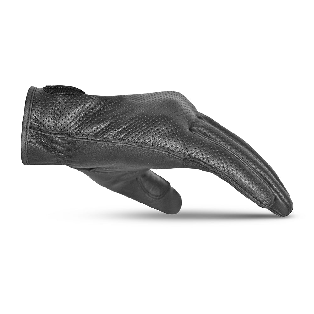 BELA - Guante Piel Café Air Lady Negro - SECURTEX MOTOR S.L (t/a MaximoMoto)