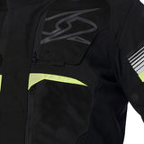 SPYKE Equator Dry Techno Man Jacket Negro/Antra/Amarillo - CHAQUETA