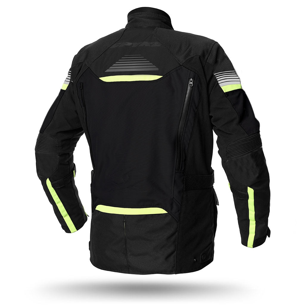 SPYKE Equator Dry Techno Man Jacket Negro/Antra/Amarillo - CHAQUETA