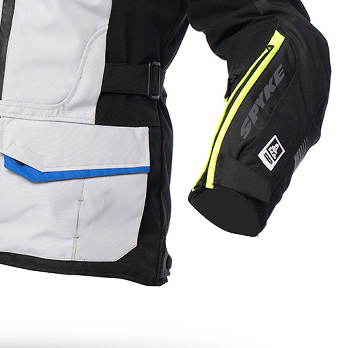 SPYKE Equator Dry Techno Man Jacket Gris/Azul/Amarillo
