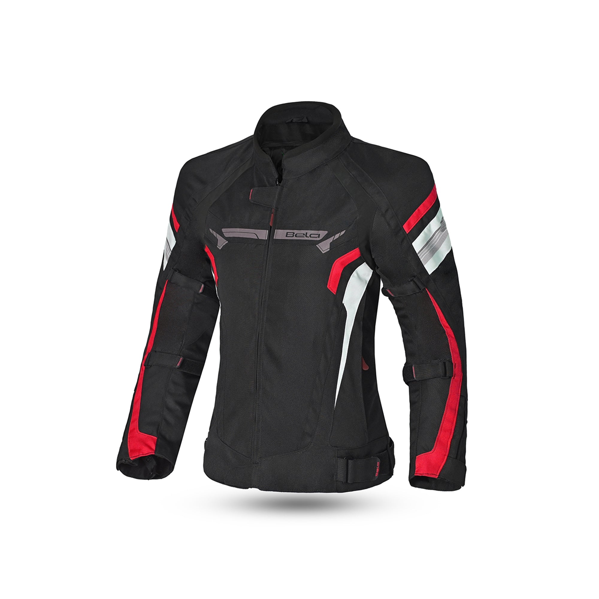BELA - Chaqueta Textil Highland Lady Negro/Hielo/Rojo - SECURTEX MOTOR S.L (t/a MaximoMoto)