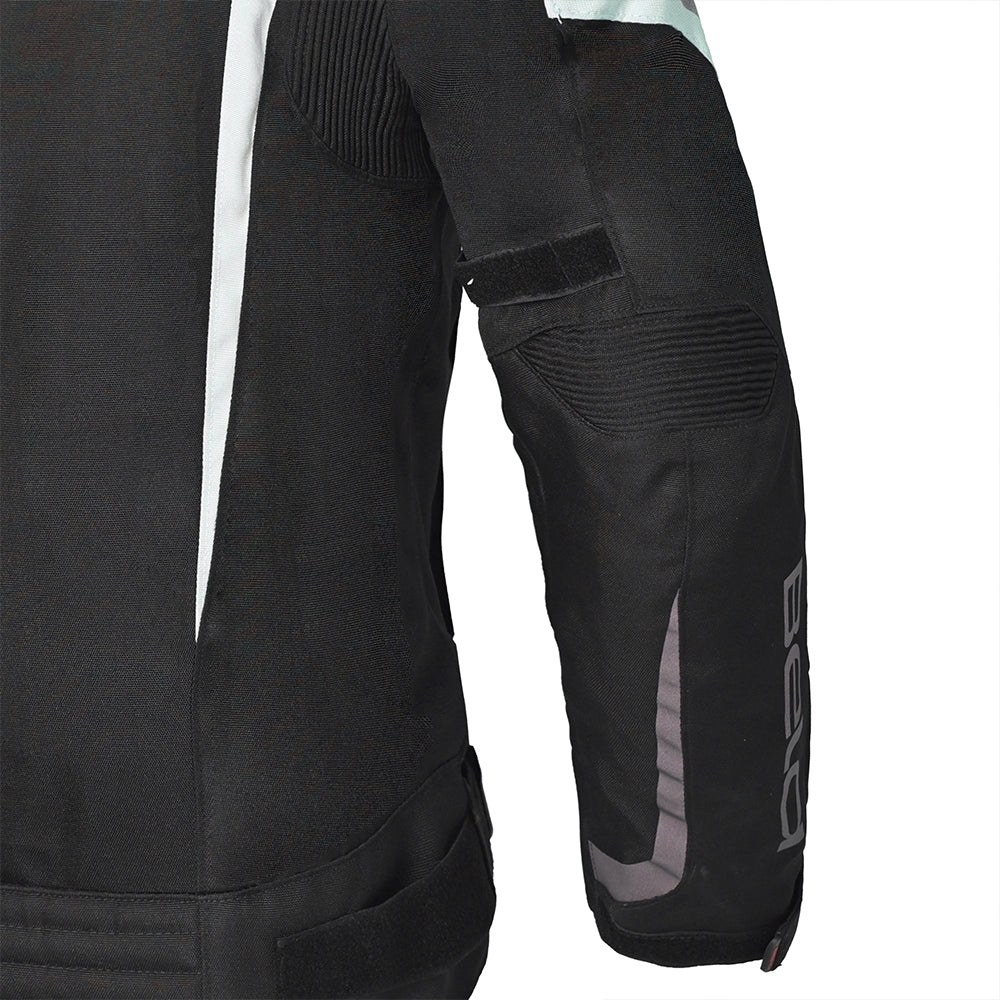 BELA - Chaqueta Textil Highland Lady Negro/Hielo/Rojo - SECURTEX MOTOR S.L (t/a MaximoMoto)