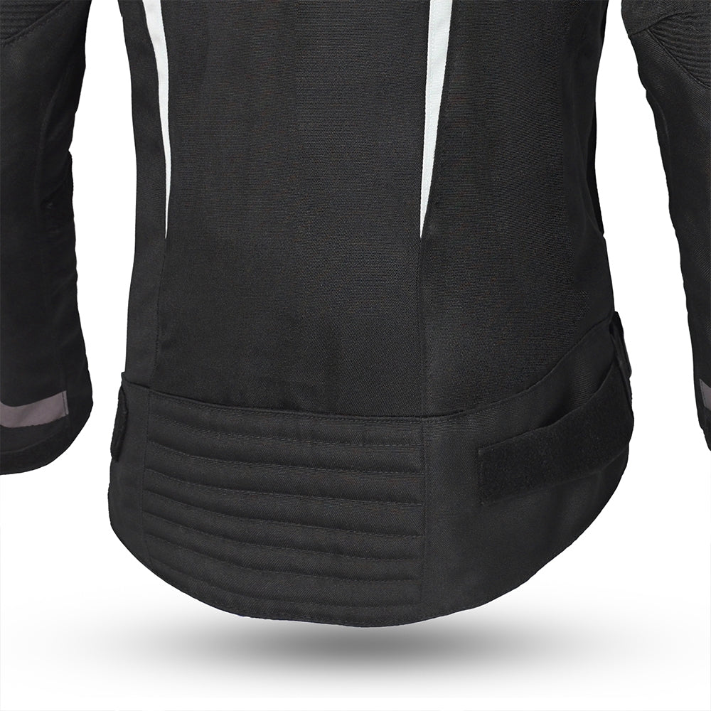 BELA - Chaqueta Textil Highland Lady Negro/Hielo/Rojo - SECURTEX MOTOR S.L (t/a MaximoMoto)