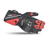 BELA - Guante Piel Rocket Long Negro/Rojo - SECURTEX MOTOR S.L (t/a MaximoMoto)