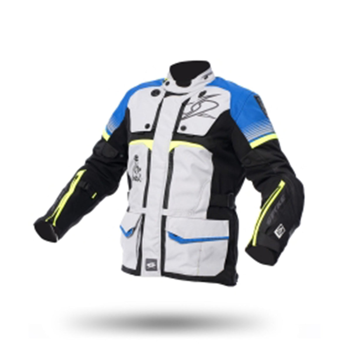 SPYKE Equator Dry Techno Man Jacket Gris/Azul/Amarillo