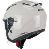 CGM 136A DNA MONO Moto Cara Abierta Jet Casco Gris