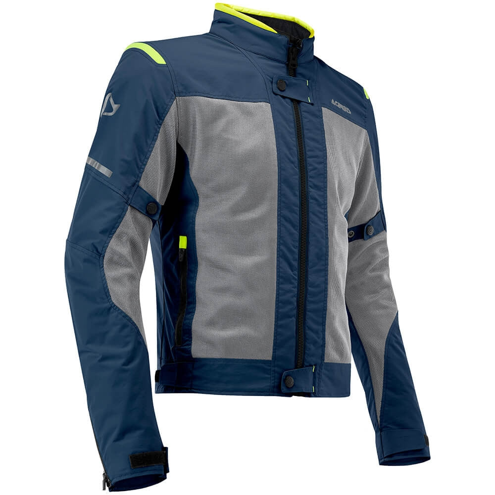 ACERBIS - Chaqueta Ce Ramsey Vented Man Azul/Hielo