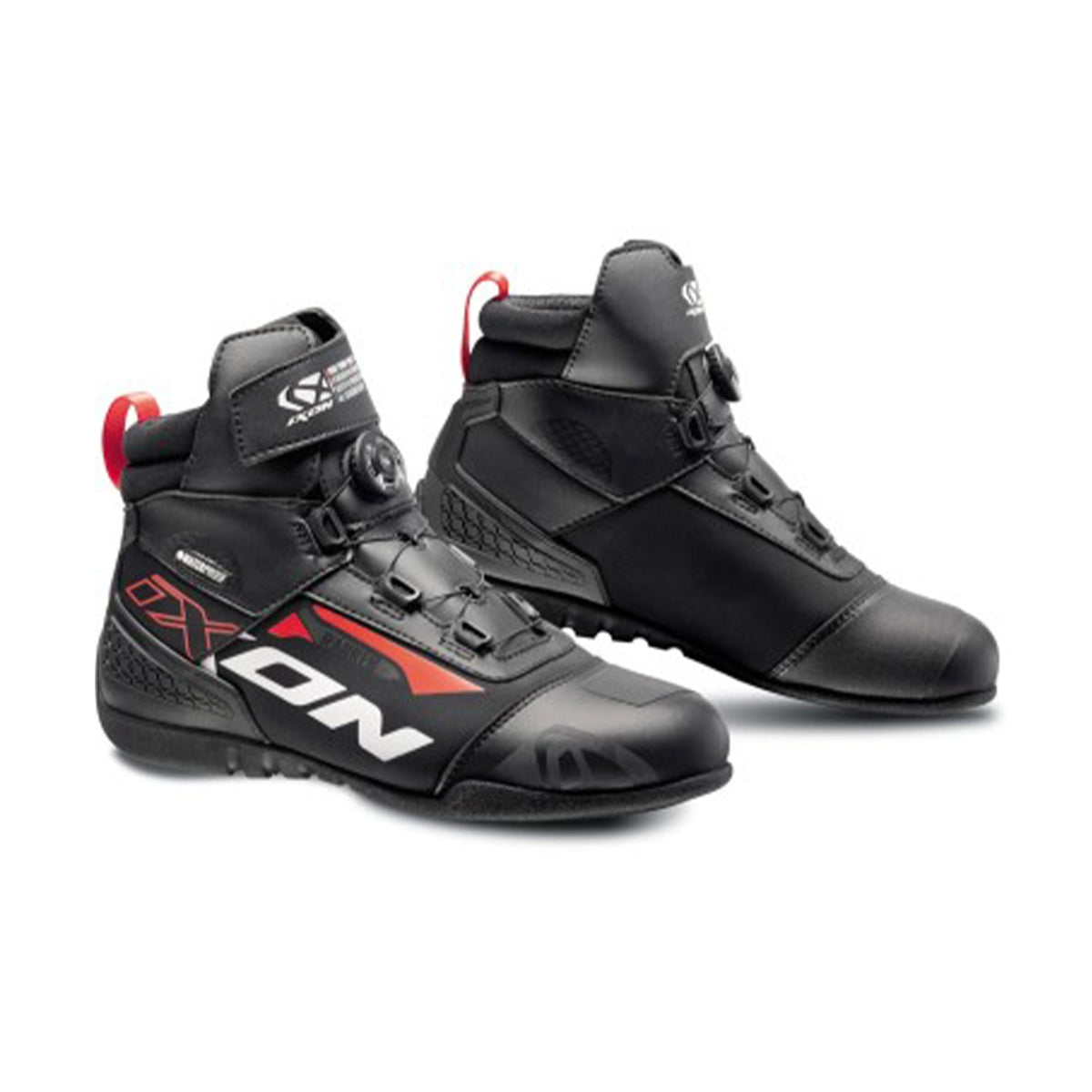 IXON- BOTAS RANKER WPBLACK/WHITE/RED - SECURTEX MOTOR S.L (t/a MaximoMoto)