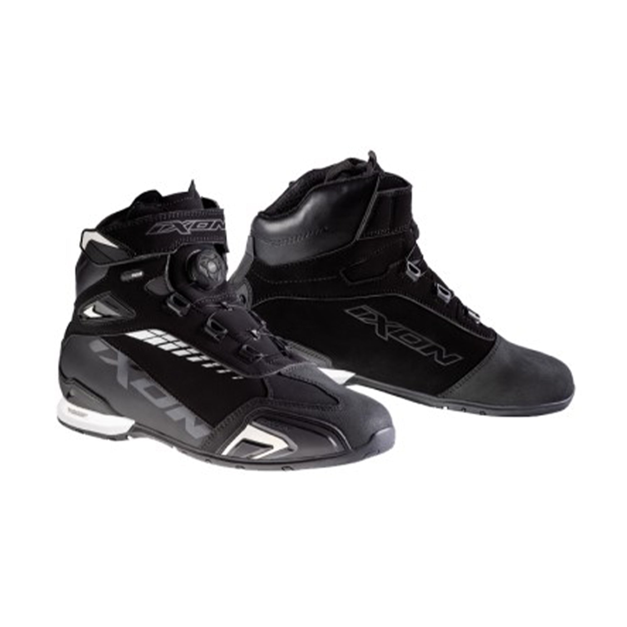 IXON- BOTAS BULL WP BLACK/WHITE - SECURTEX MOTOR S.L (t/a MaximoMoto)