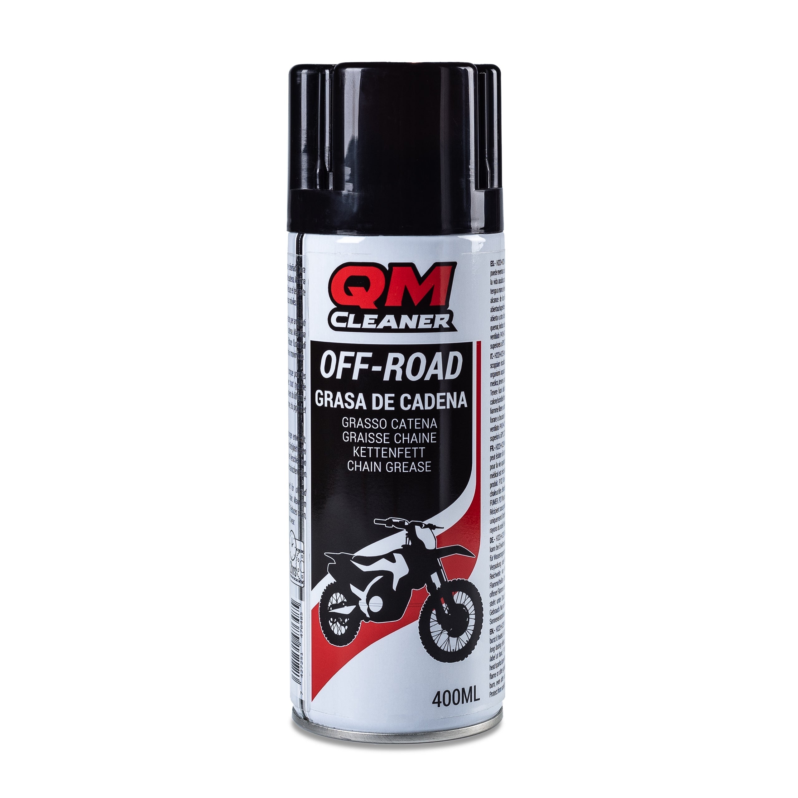 QM CLEANER OFF-ROAD GRASA DE CADENA 400ML - SECURTEX MOTOR S.L (t/a MaximoMoto)