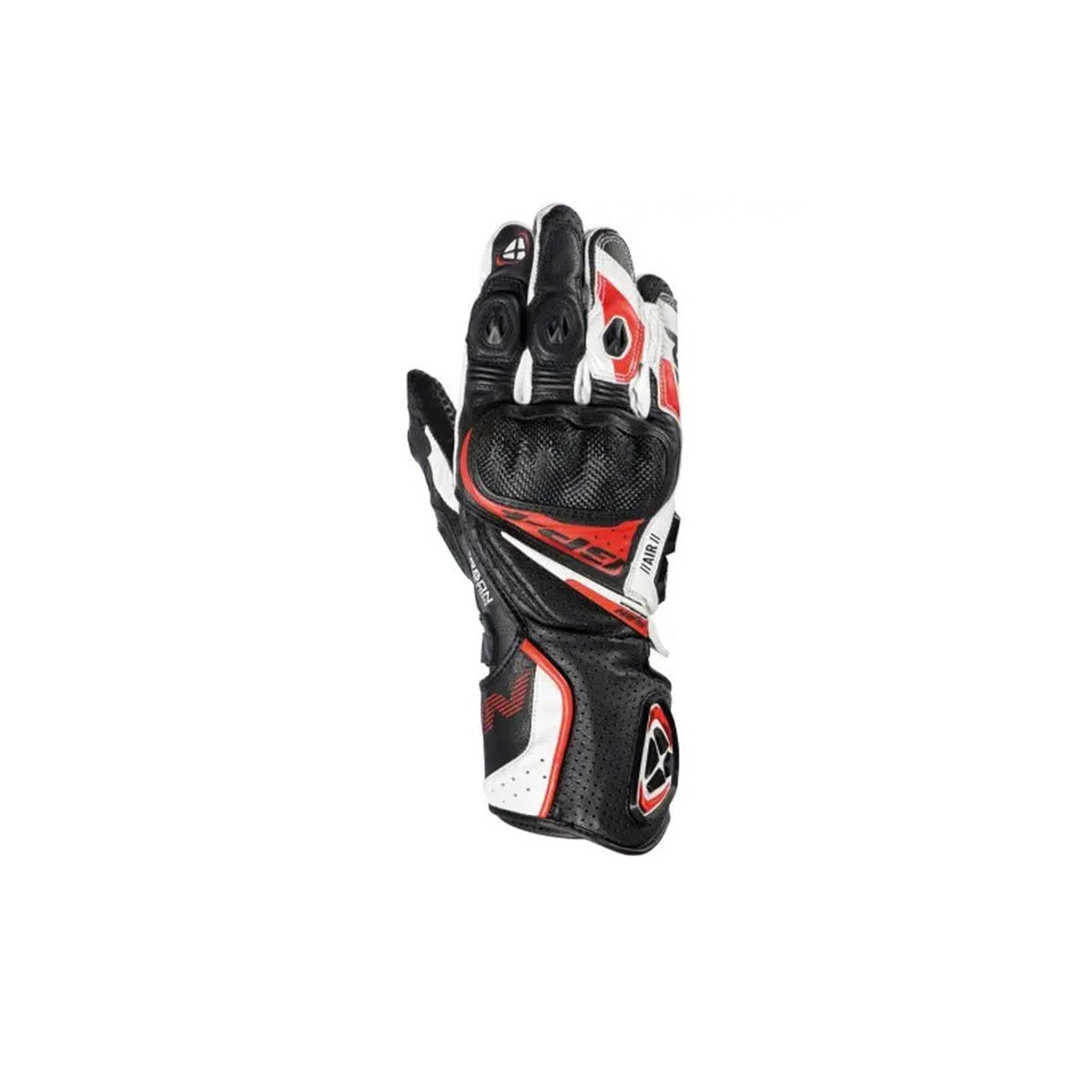 IXON- GUANTES GP4 AIRBLACK/WHITE/RED - SECURTEX MOTOR S.L (t/a MaximoMoto)