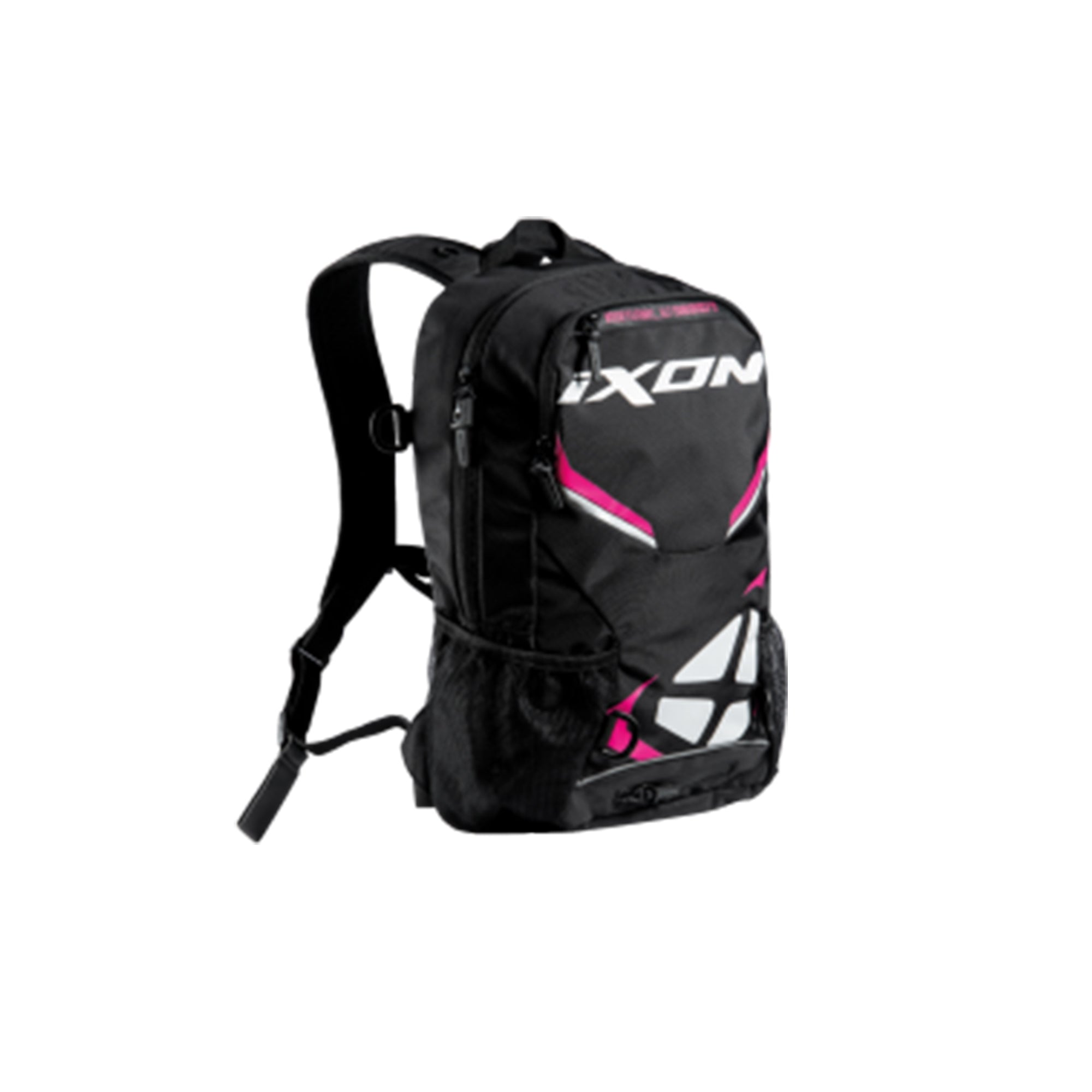 IXON- EQUIPAJE R-TENSION 23BLACK/WHITE/FUSHIA - SECURTEX MOTOR S.L (t/a MaximoMoto)