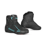 BELA - Botas Jet Evo Piel Lady Negro/Turquesa - SECURTEX MOTOR S.L (t/a MaximoMoto)