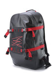 AQUA BAG WATERPROOF BACKPACK BLACK/RED-TU - TU / BLACK/RED