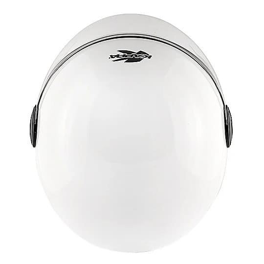 KAPPA KV40 Hawaii Moto Cara Abierta Casco Blanco - CASCO