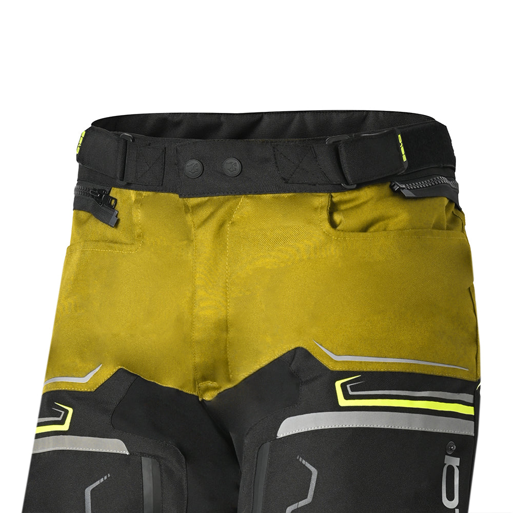 BELA - Pantalón Textil Watson Negro/Marrón/Amarillo/Blanco - SECURTEX MOTOR S.L (t/a MaximoMoto)