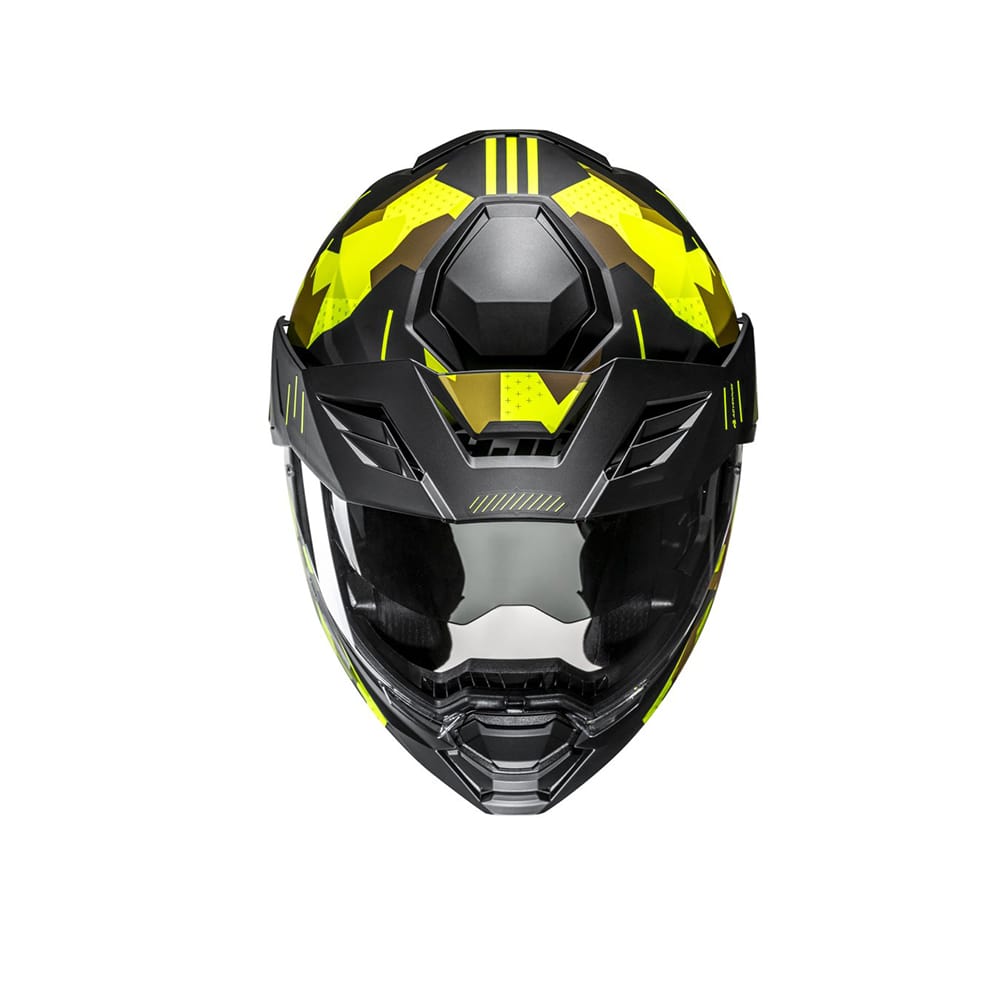 Casco modular HJC I80 Roki MC3HSF amarillo