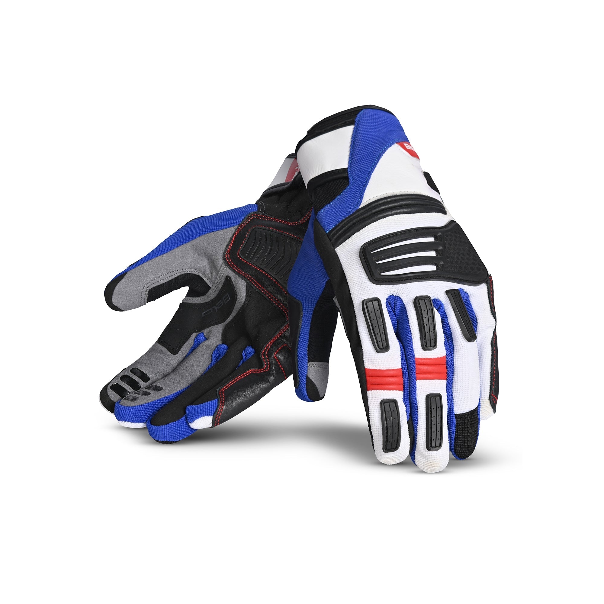BELA - GUANTES TEXTIL ARIZON MAN NEGRO/BLANCO/AZUL/ROJO - SECURTEX MOTOR S.L (t/a MaximoMoto)