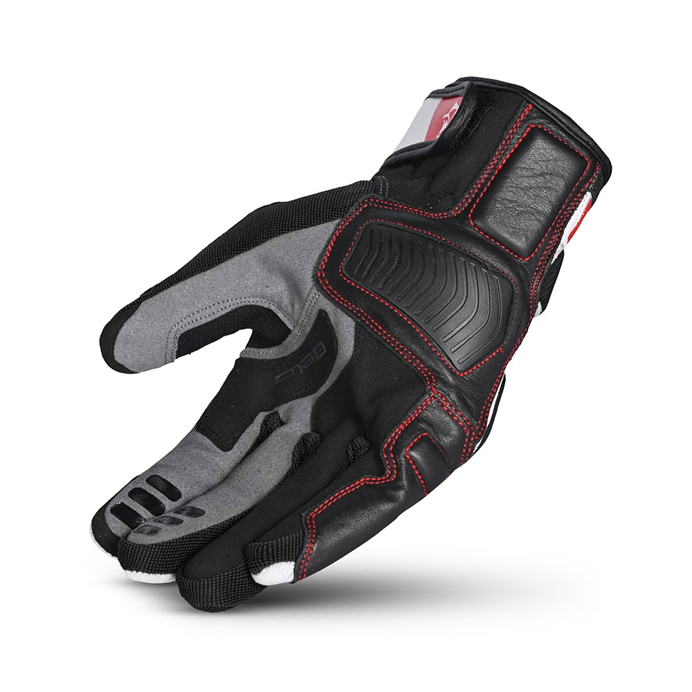 BELA - Guante Textil Arizon Lady Negro/Rojo - SECURTEX MOTOR S.L (t/a MaximoMoto)