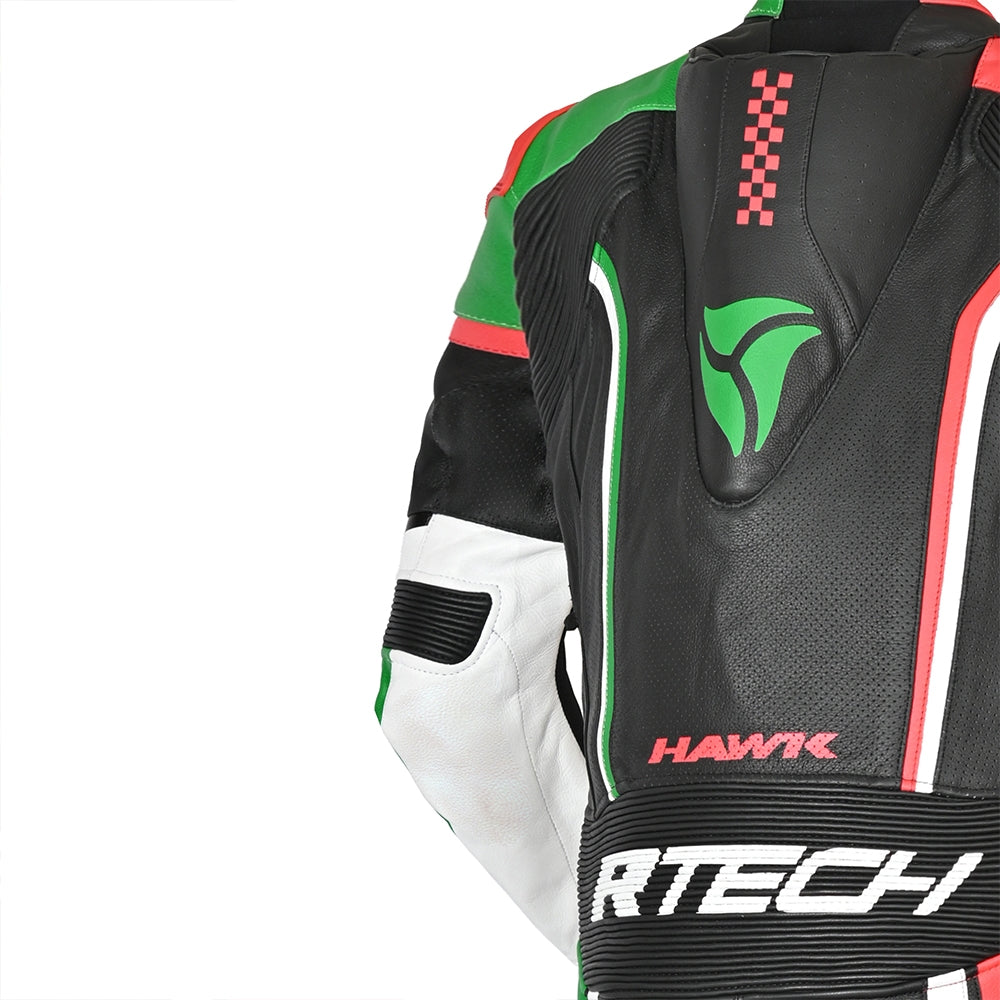 R-TECH -Mono 1 PC Hawk Negro/Rojo/Verde - SECURTEX MOTOR S.L (t/a MaximoMoto)