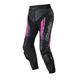 BELA - Pantalón Piel Rocket Lady Pant Negro/Rosa - SECURTEX MOTOR S.L (t/a MaximoMoto)