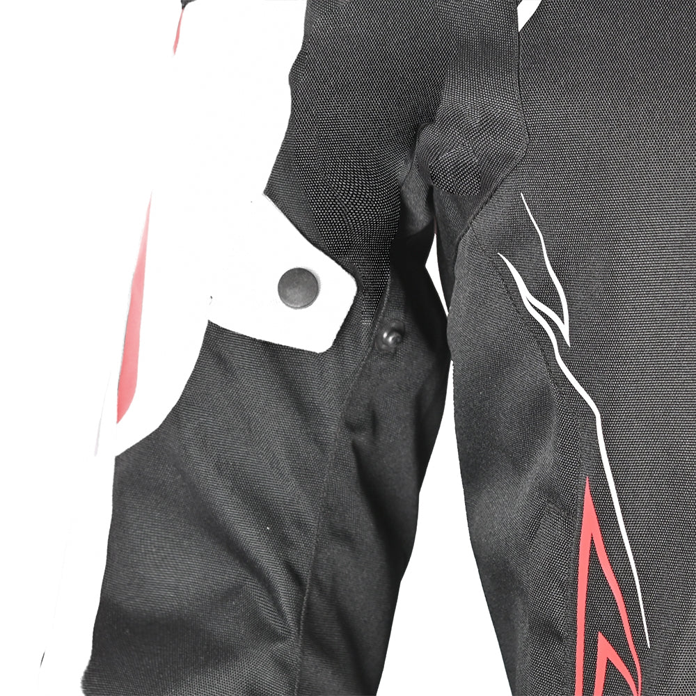 BELA - Chaqueta Textil Panther Negro/Blanco/Rojo - SECURTEX MOTOR S.L (t/a MaximoMoto)