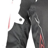 BELA - Chaqueta Textil Panther Negro/Blanco/Rojo - SECURTEX MOTOR S.L (t/a MaximoMoto)