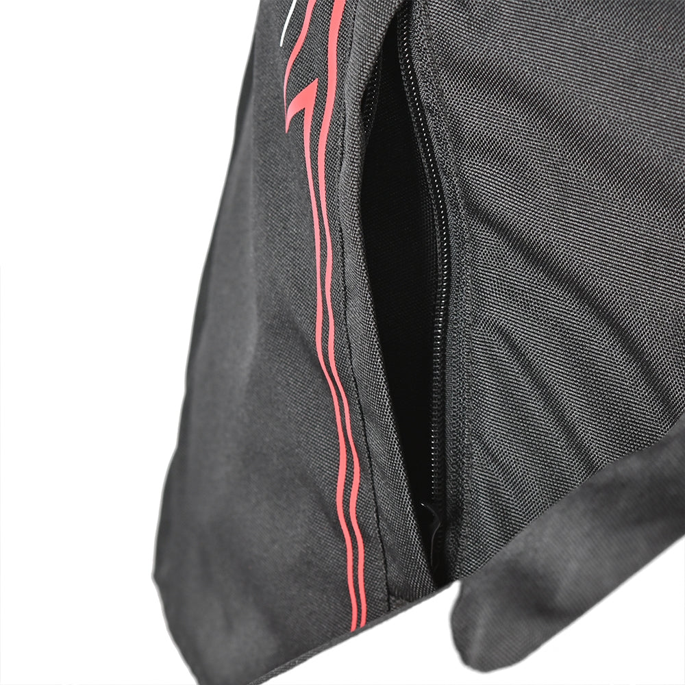 BELA - Chaqueta Textil Panther Negro/Blanco/Rojo - SECURTEX MOTOR S.L (t/a MaximoMoto)