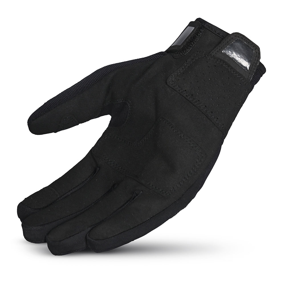 BELA - Guante Textil LMBU 2 Lady Negro/Rojo - SECURTEX MOTOR S.L (t/a MaximoMoto)