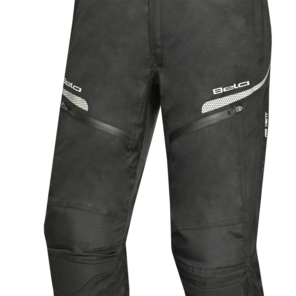 BELA - Pantalon Calm Digger Man 32L Negro/Amarillo - SECURTEX MOTOR S.L (t/a MaximoMoto)