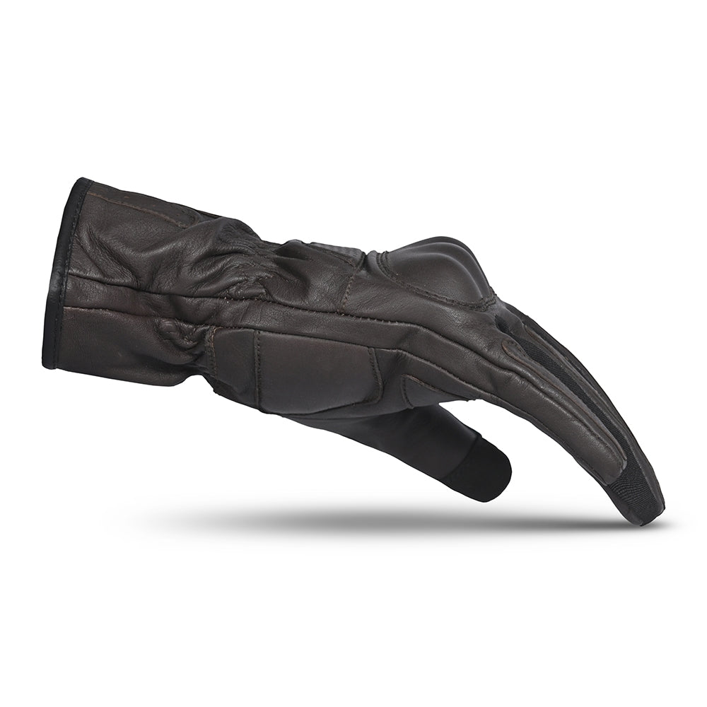 R-TECH - Guantes Piel Dynamic Marrón - SECURTEX MOTOR S.L (t/a MaximoMoto)