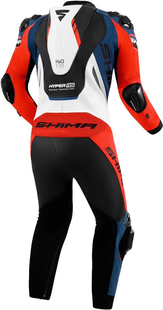 SHIMA MONO HYPER RS 1PC NEGRO/BLANCO/ROJO/AZUL - SECURTEX MOTOR S.L (t/a MaximoMoto)