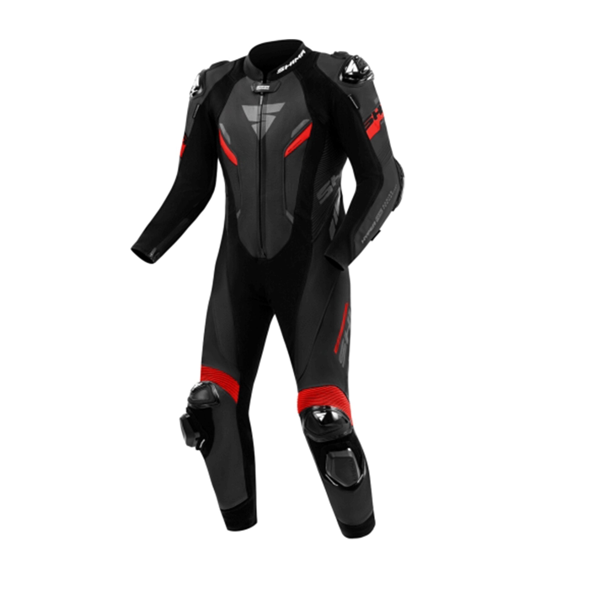 SHIMA MONO HYPER RS 1PC NEGRO/ROJO - SECURTEX MOTOR S.L (t/a MaximoMoto)