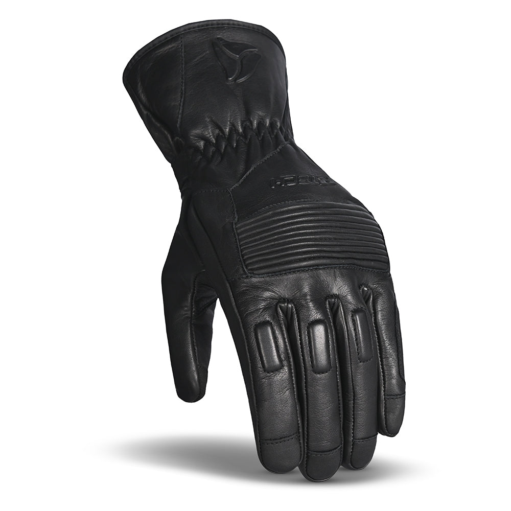 R-TECH - Guantes Piel Glamour Negro
