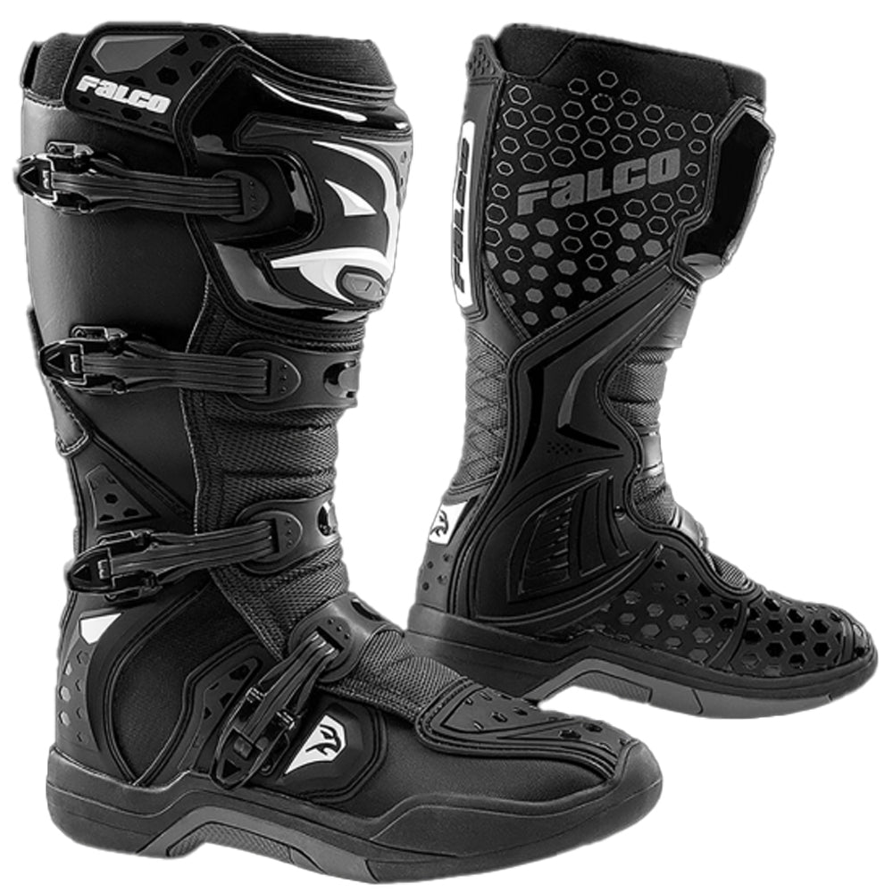 FALCO BOTAS OFF ROAD LEVEL 2 BLACK - SECURTEX MOTOR S.L (t/a MaximoMoto)