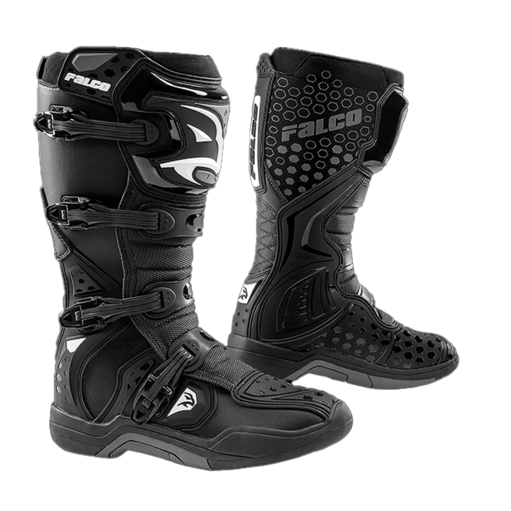 FALCO BOTAS OFF ROAD LEVEL 2 BLACK - SECURTEX MOTOR S.L (t/a MaximoMoto)