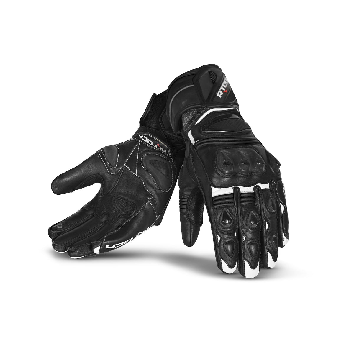R-TECH - Guante Piel Robo Lady Negro - SECURTEX MOTOR S.L (t/a MaximoMoto)