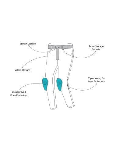 BELA Pantalón Vaquero Rio Man 32" Inseam Slim Fit Negro Denim - SECURTEX MOTOR S.L (t/a MaximoMoto)