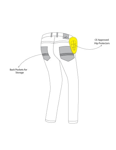BELA Pantalón Vaquero Rio Man 32 Inseam Slim Fit CE - Negro Denim