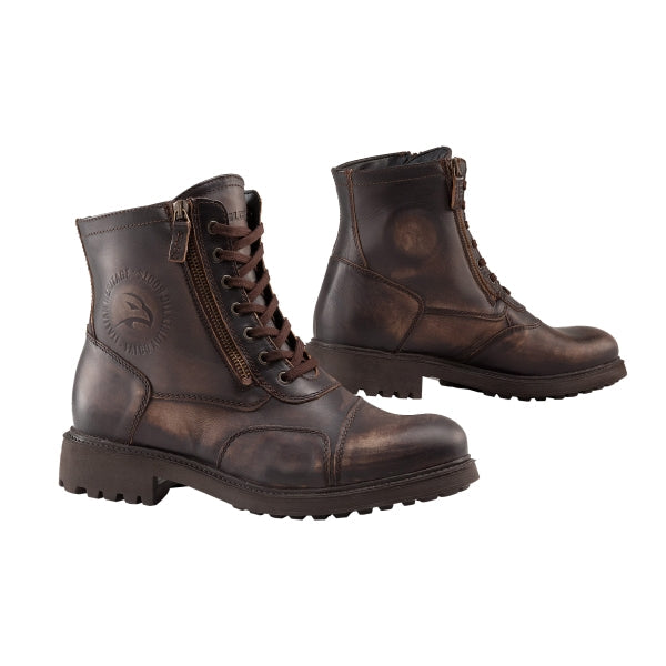 FALCO BOTAS HERITAGE AVIATOR DARK BROWN - SECURTEX MOTOR S.L (t/a MaximoMoto)