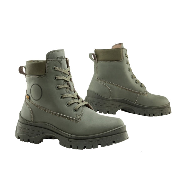 FALCO BOTAS HERITAGE ZARAH ARMY-GREEN - SECURTEX MOTOR S.L (t/a MaximoMoto)