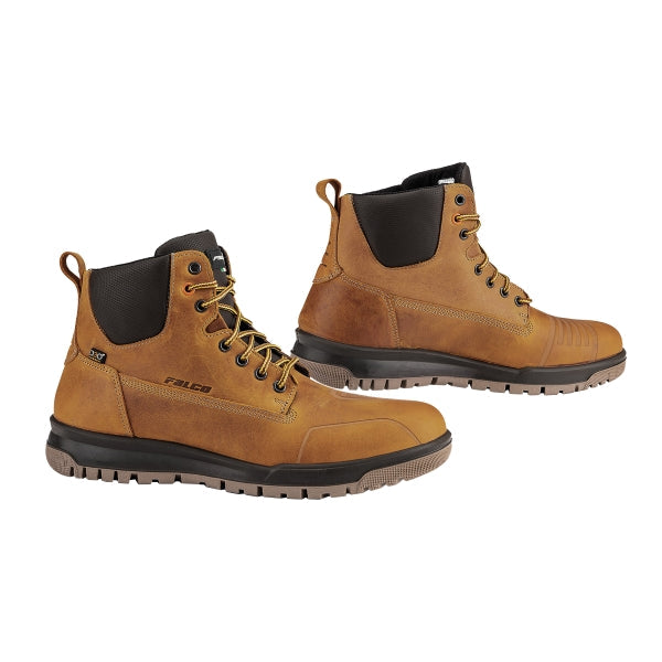 FALCO BOTAS SCOOTER/MAXISCOOTER PATROL CAMEL BROWN - SECURTEX MOTOR S.L (t/a MaximoMoto)